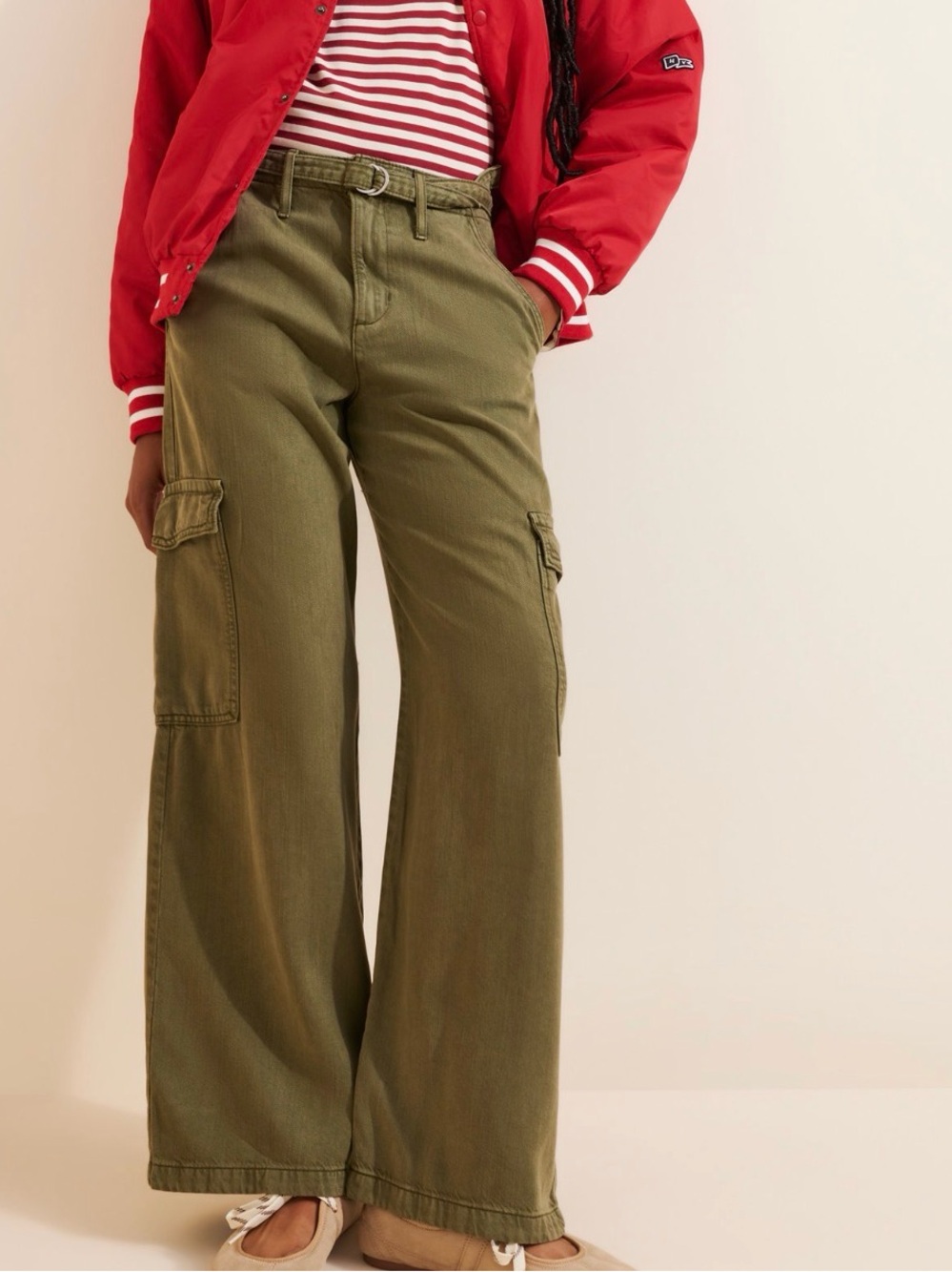 Baggy Dad Cargo Pants for Women